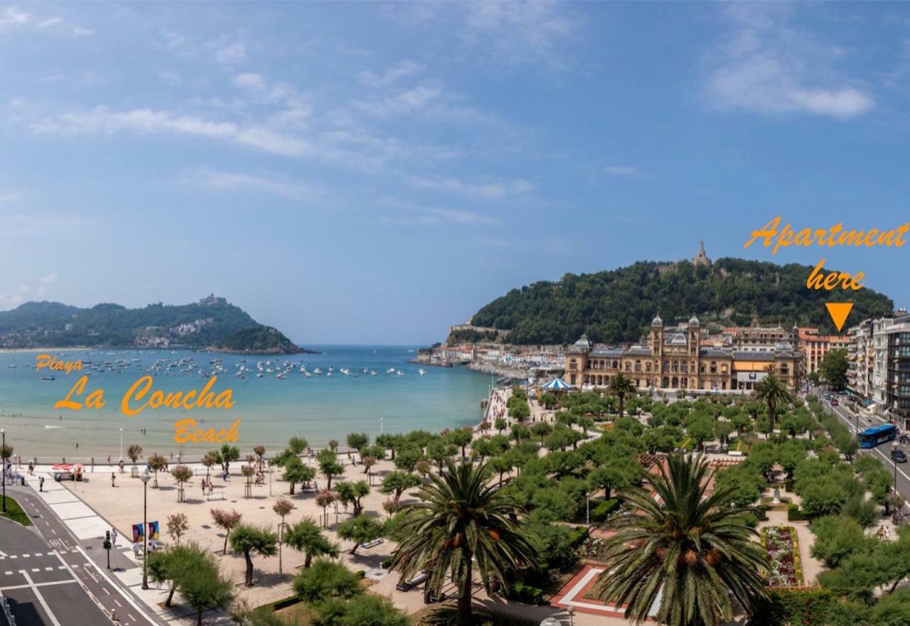 Luxury In Old Town Near Beach By Www,Sansebastianapartments,Es San Sebastian Exterior photo